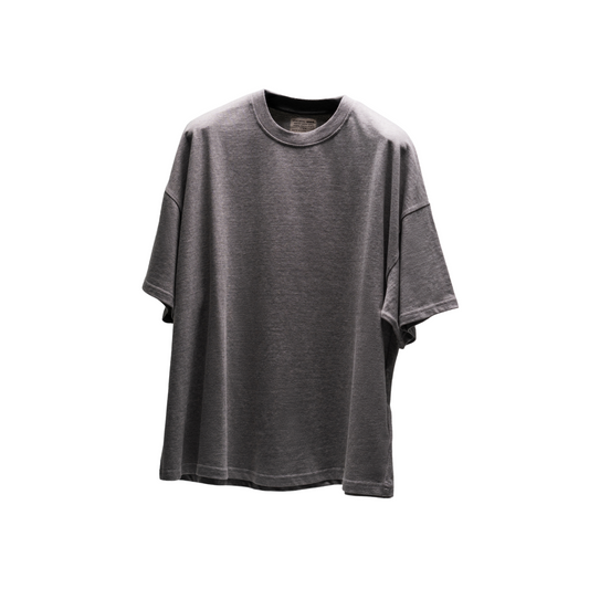 HEATHER GREY - OVERSIZED BOXY T-SHIRT