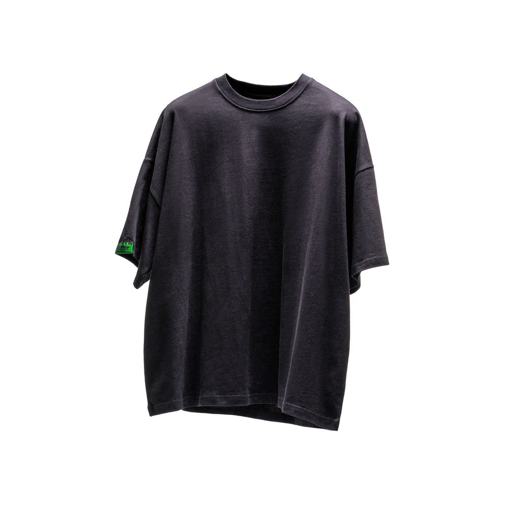 Boxy Oversized Fadeout Black